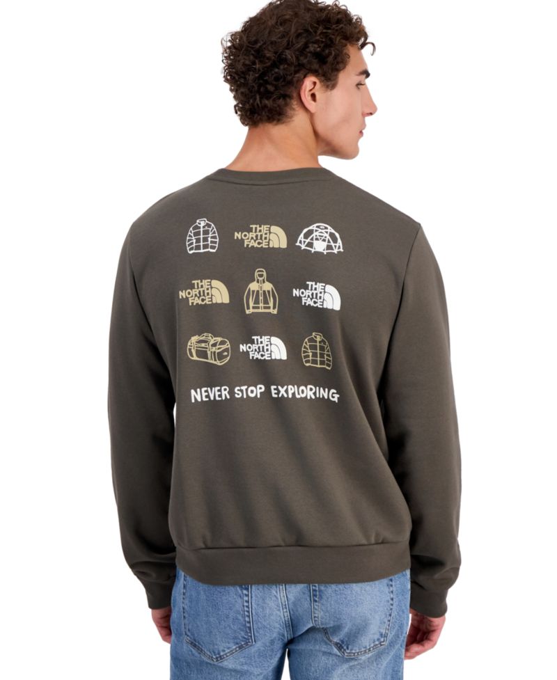 Men's Graphic Icons Crewneck Sweatshirt
