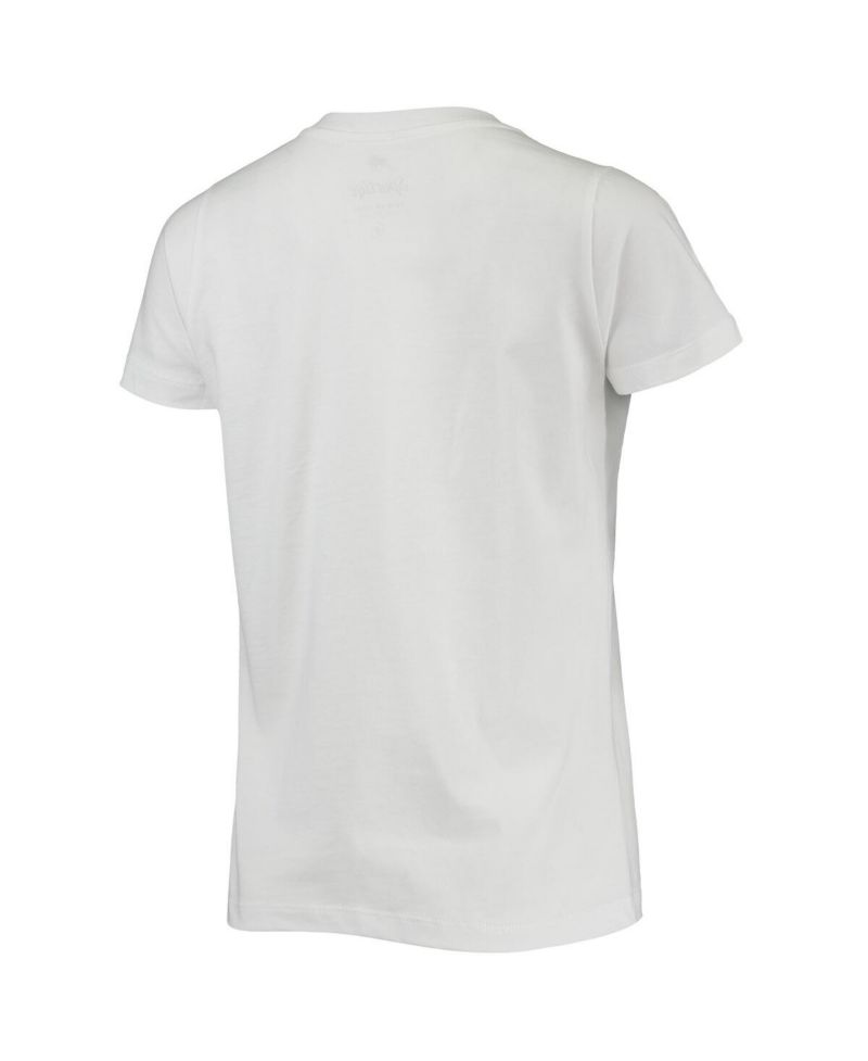 Women's White Washington Wizards Cabo T-shirt