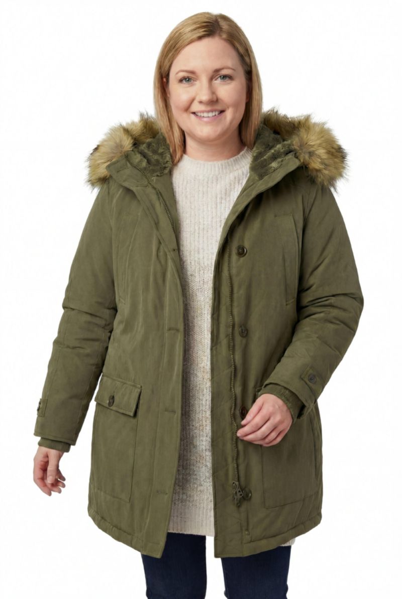 Plus Size Within The Arctic Parka