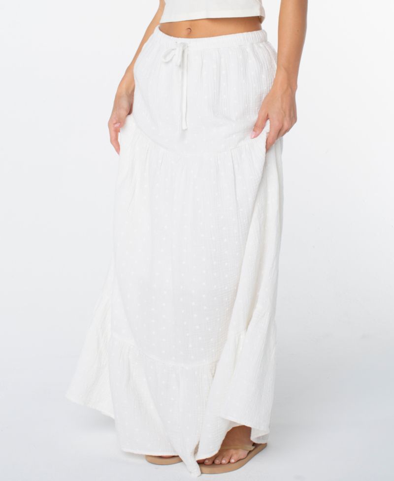 Women's Side Street Tiered Maxi Skirt