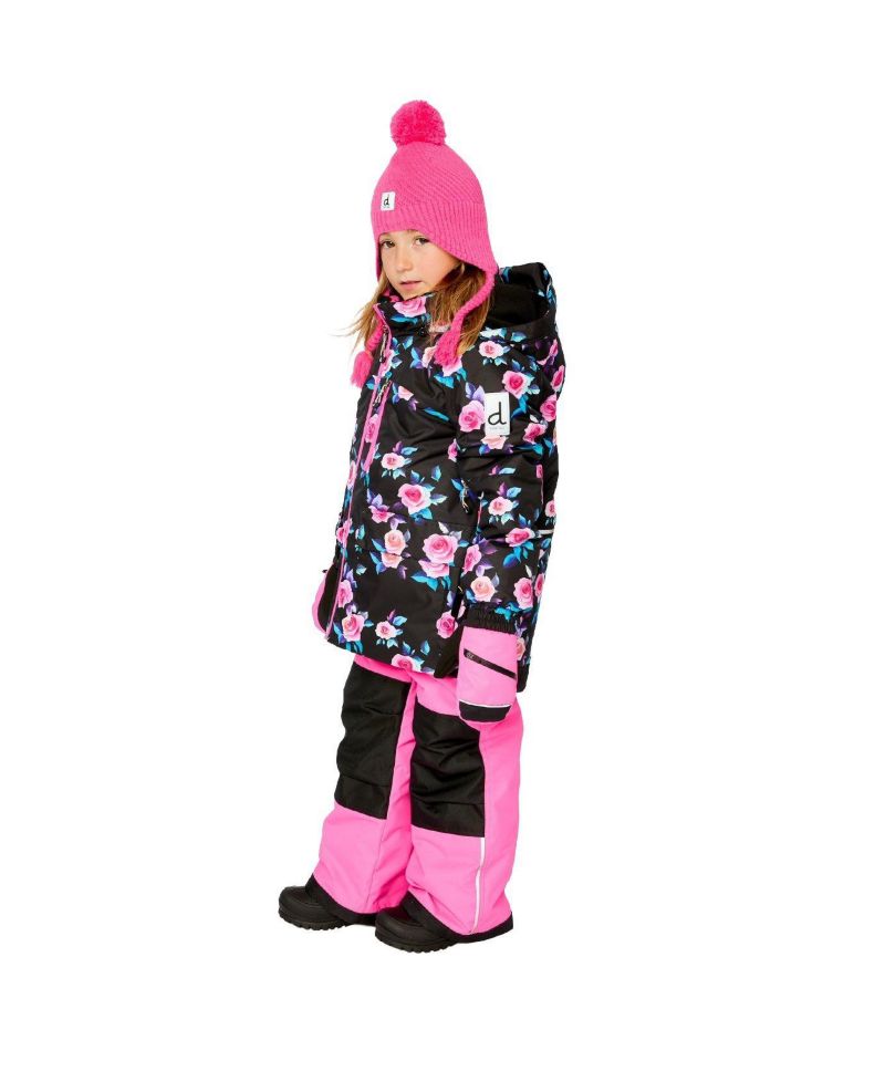 Little and Big Girl's (6-14) Two Piece Play Snowsuit
