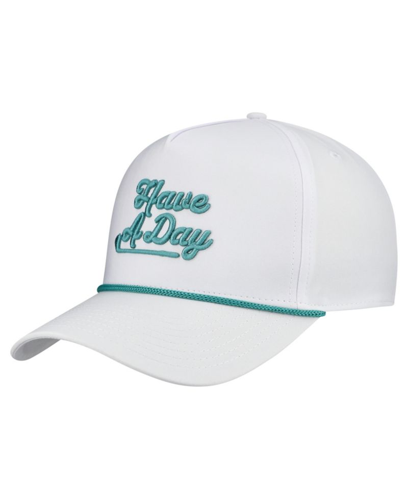 Men's White The Bay Golf Club Have a Day Rope Adjustable Hat