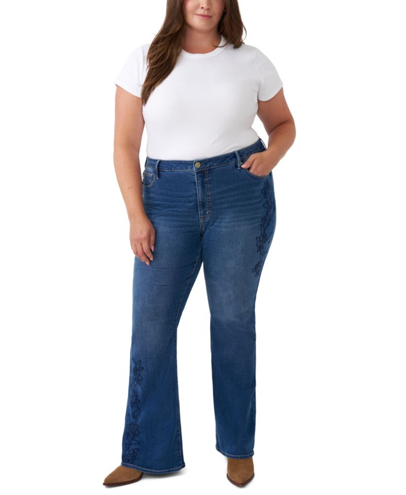 Plus Size Felicity Flare High-Rise Jeans