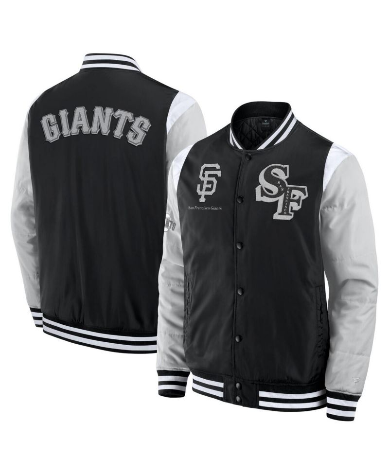 Men's Black San Francisco Giants Elements Elite Full-Snap Jacket