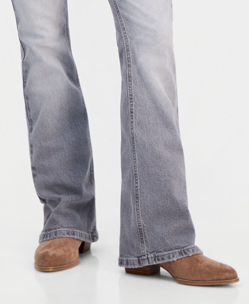 Juniors' Mid-Rise Retro Bootcut Jeans