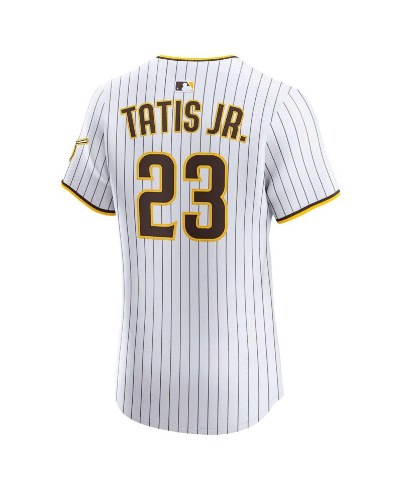 Men's Fernando Tatis Jr. White San Diego Padres Home Elite Jersey