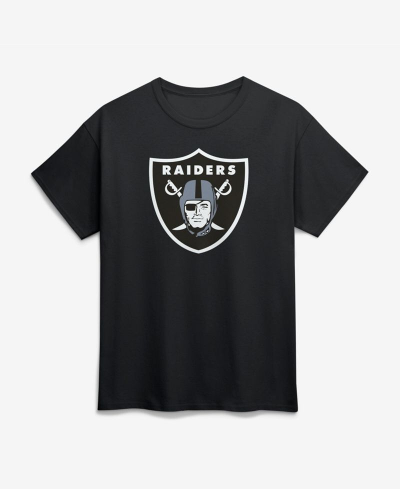 Men's Black Las Vegas Raiders Primary Logo T-Shirt