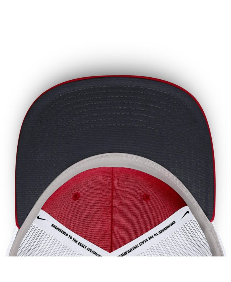 Men's Red St. Louis Cardinals Primetime Club Adjustable Trucker Hat