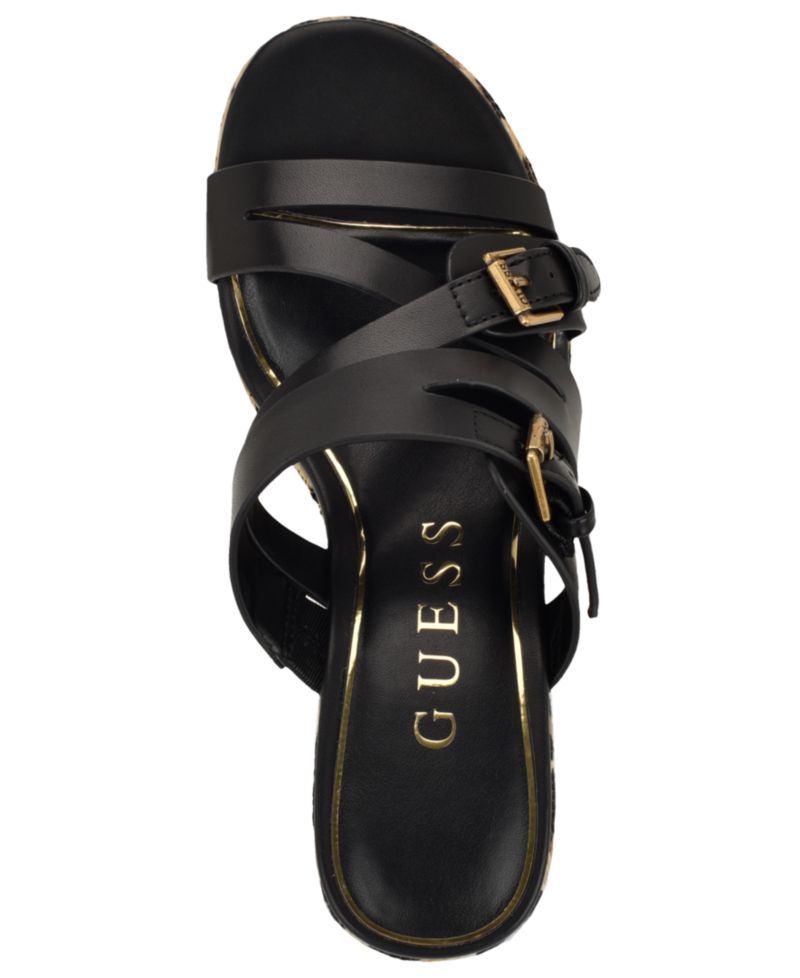 Women's Nailah Strappy High Platform Wedge Sandals