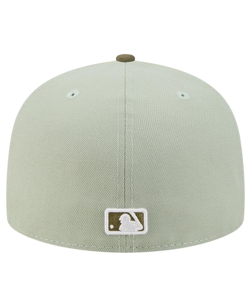 Men's Green/Olive Los Angeles Dodgers Color Pack 59FIFTY Fitted Hat