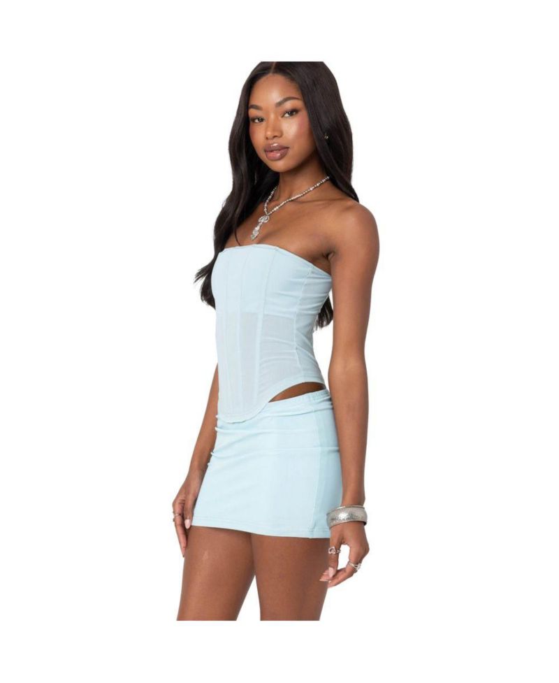 Womens Vega Sheer Mesh Corset