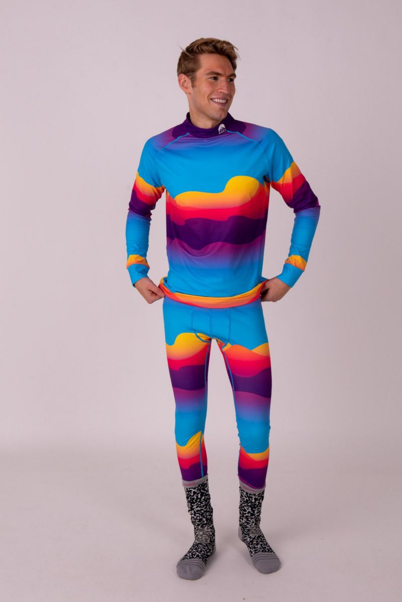 Men's Baselayer Pant - Mambo Sunset