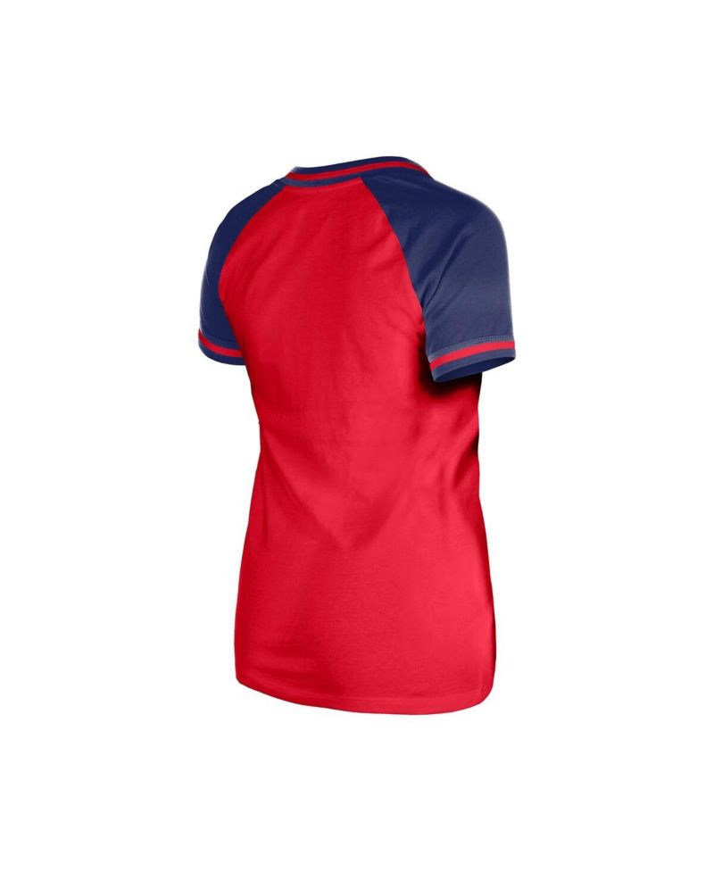 Women's Red Philadelphia Phillies Gameday V-Neck T-Shirt