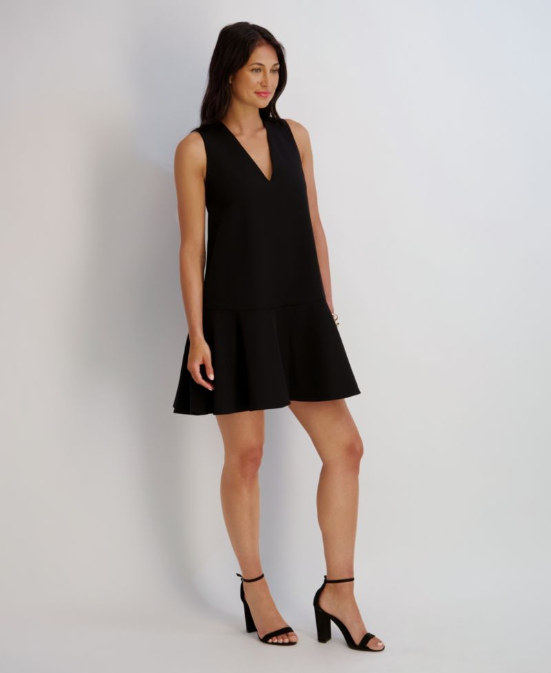 Women's Soft Touch Gab Sleeveless Short Dress
