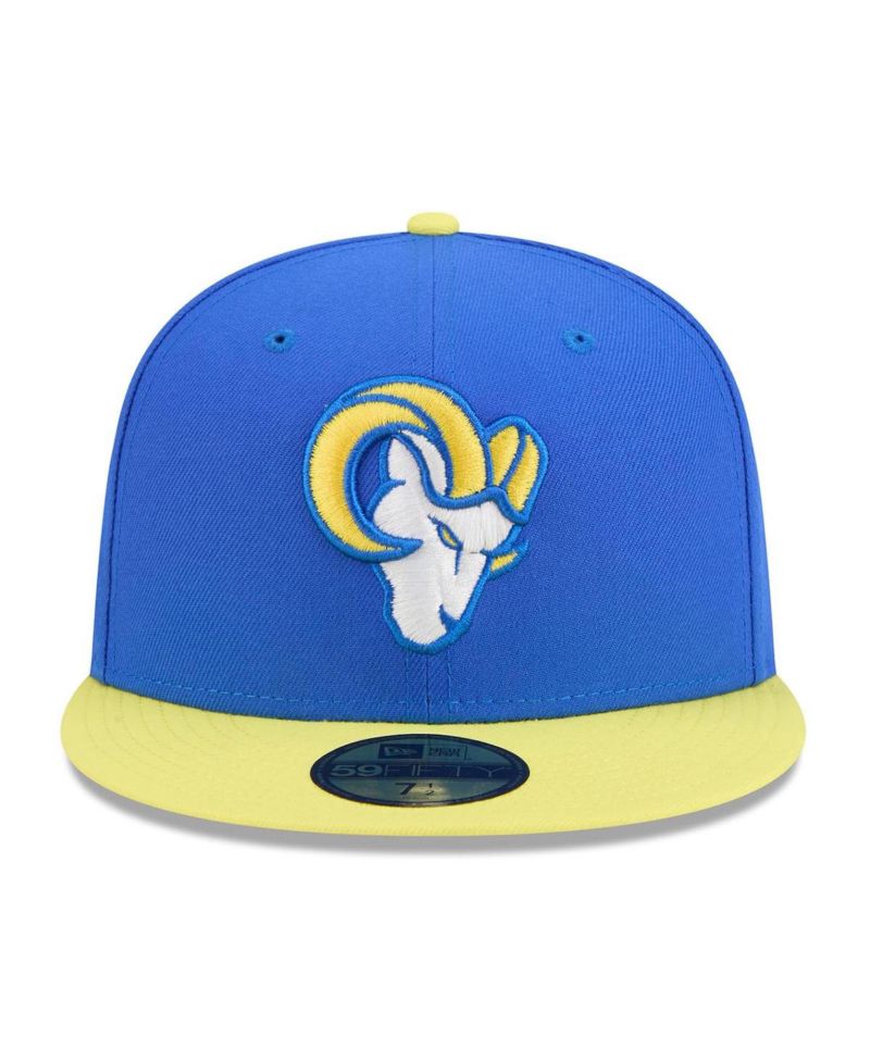 Men's Royal/Gold Los Angeles Rams 59FIFTY Fitted Hat