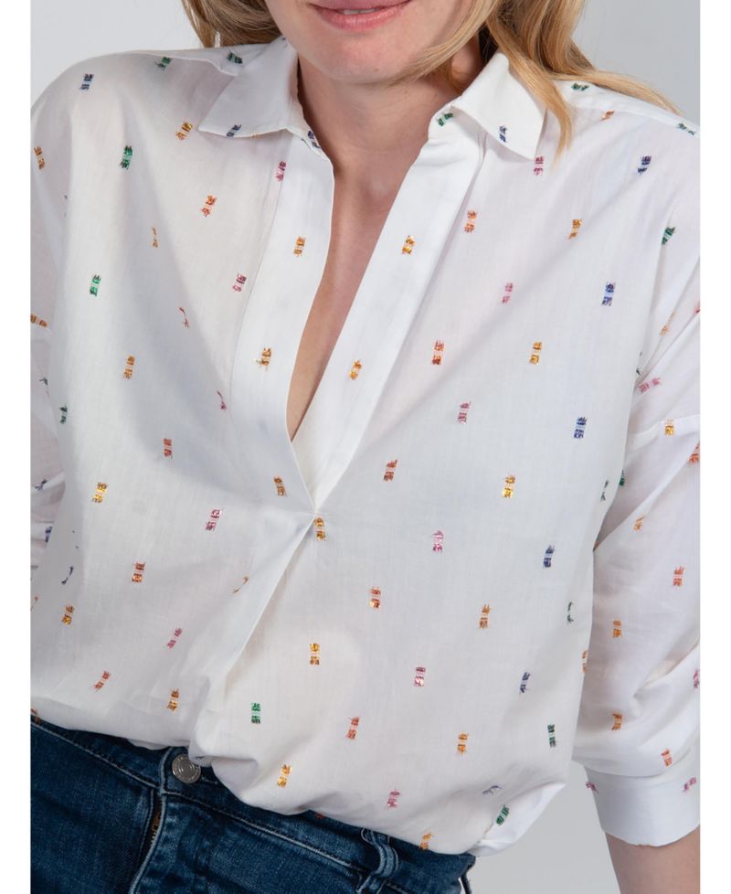 Women's Spot Relaxed Blouse