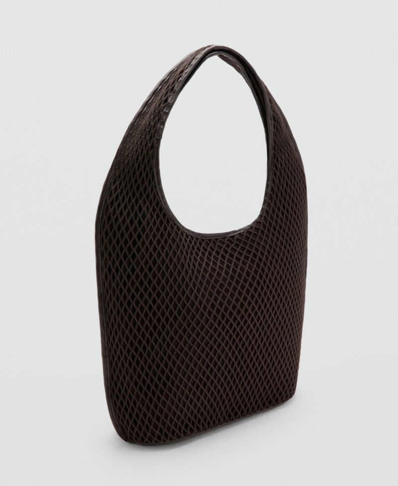Women's Mesh Bucket Bag