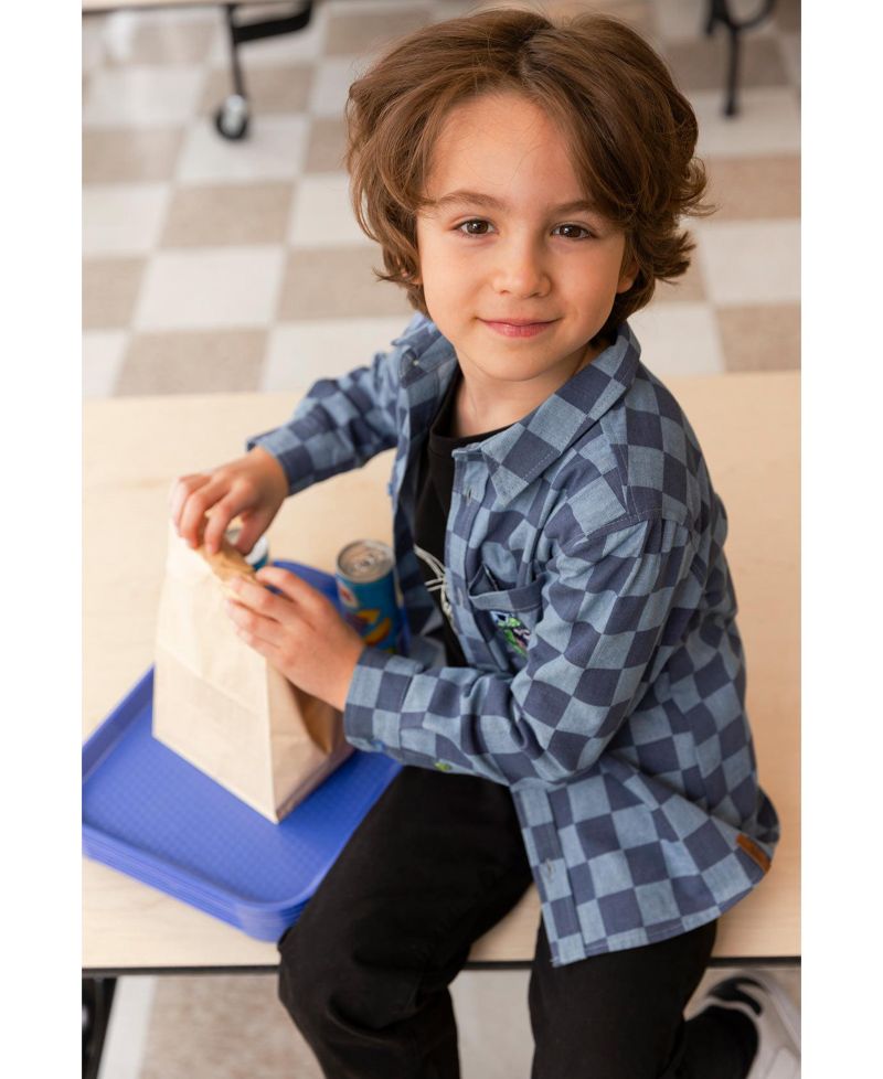 Little Boys (6Y - 12Y) Chambray Shirt