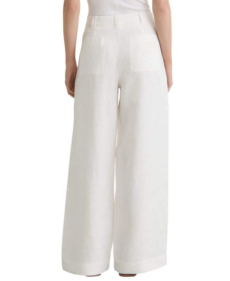 Women's Ashby Wide-Leg Linen Pants