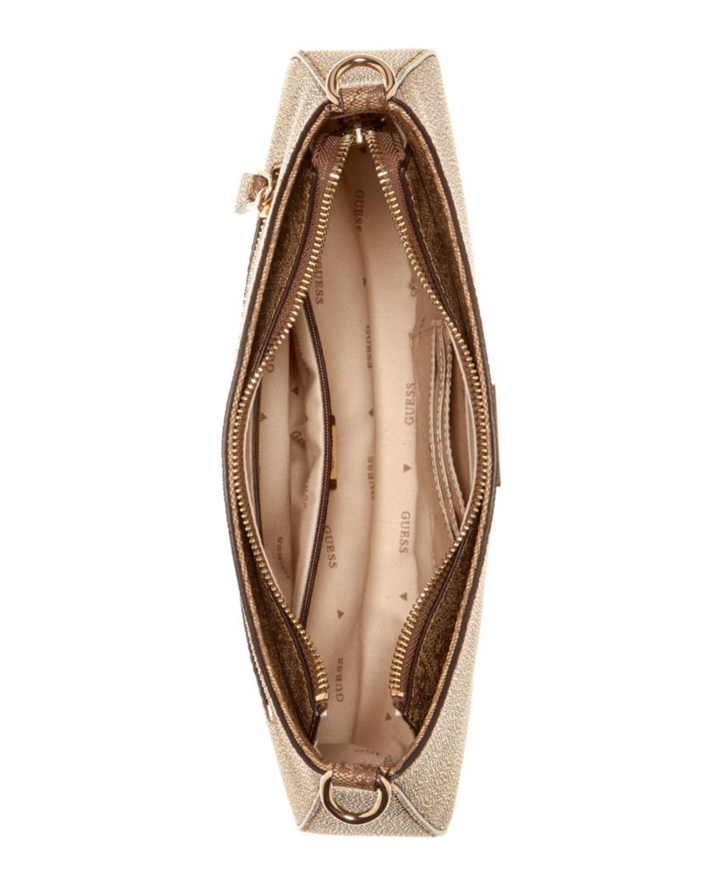 Noelle Small Top-Zip Shoulder Bag