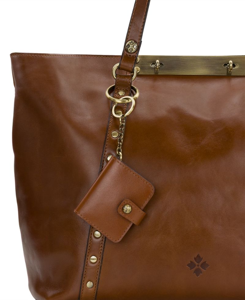 Vinci Mini Journal Leather Handbag Charm