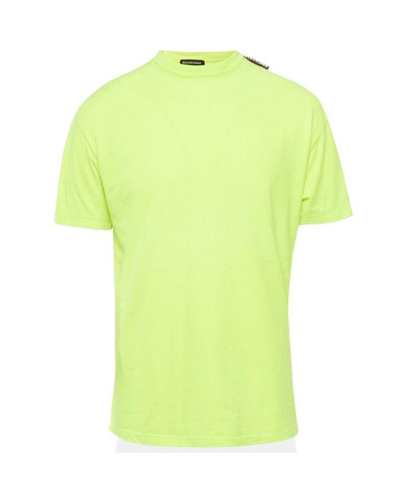 Men's Jersey Logo Detail Oversized T-Shirt
