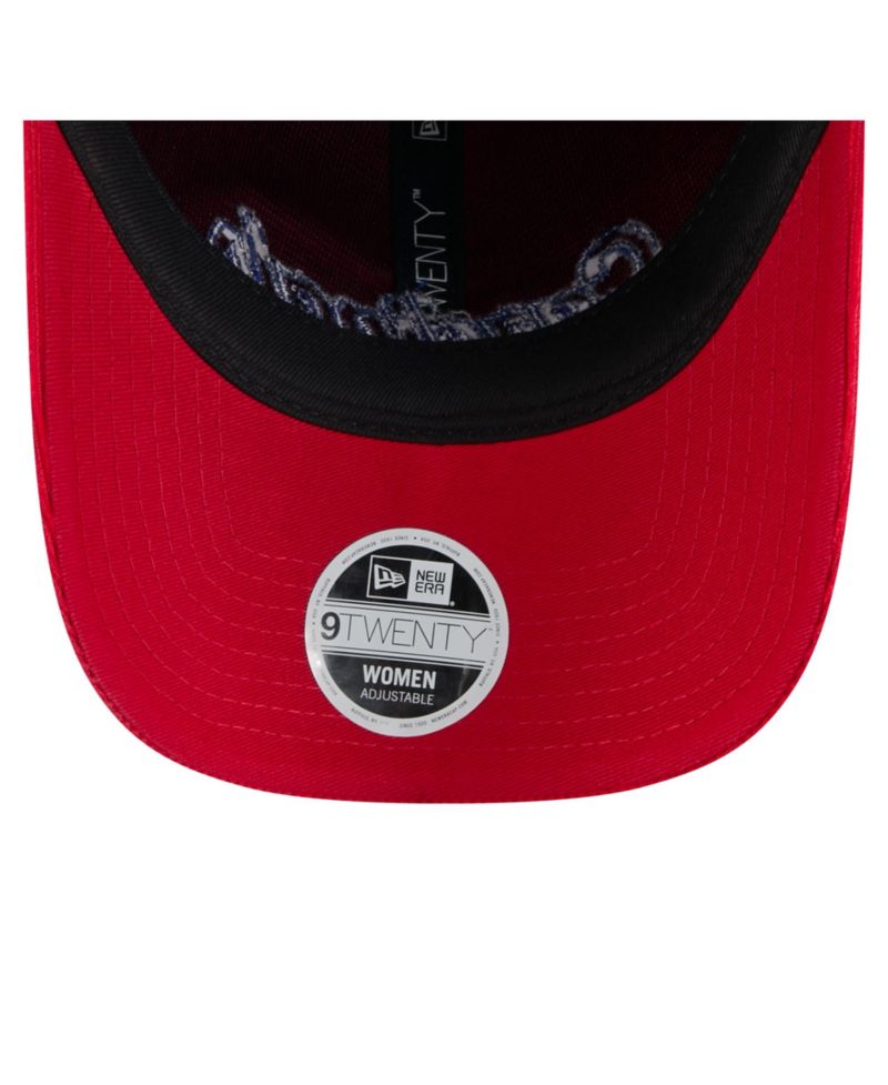 Women's Red St. Louis Cardinals Corduroy 9TWENTY Adjustable Hat