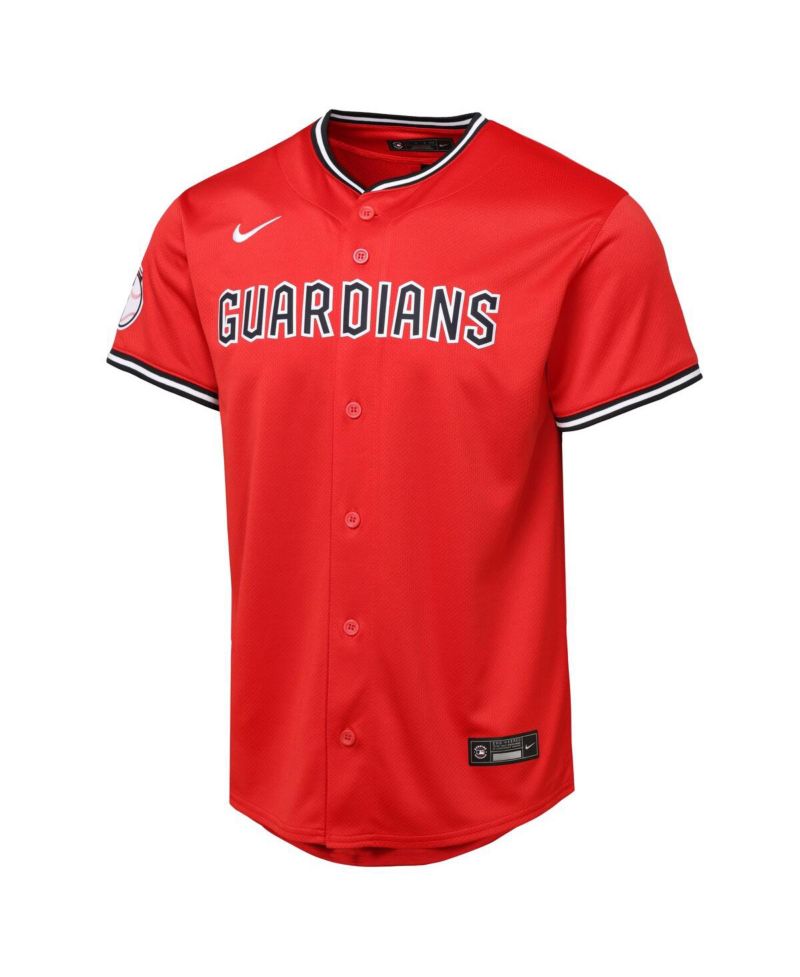 Big Boys and Girls Red Cleveland Guardians Alternate 2 Limited Jersey
