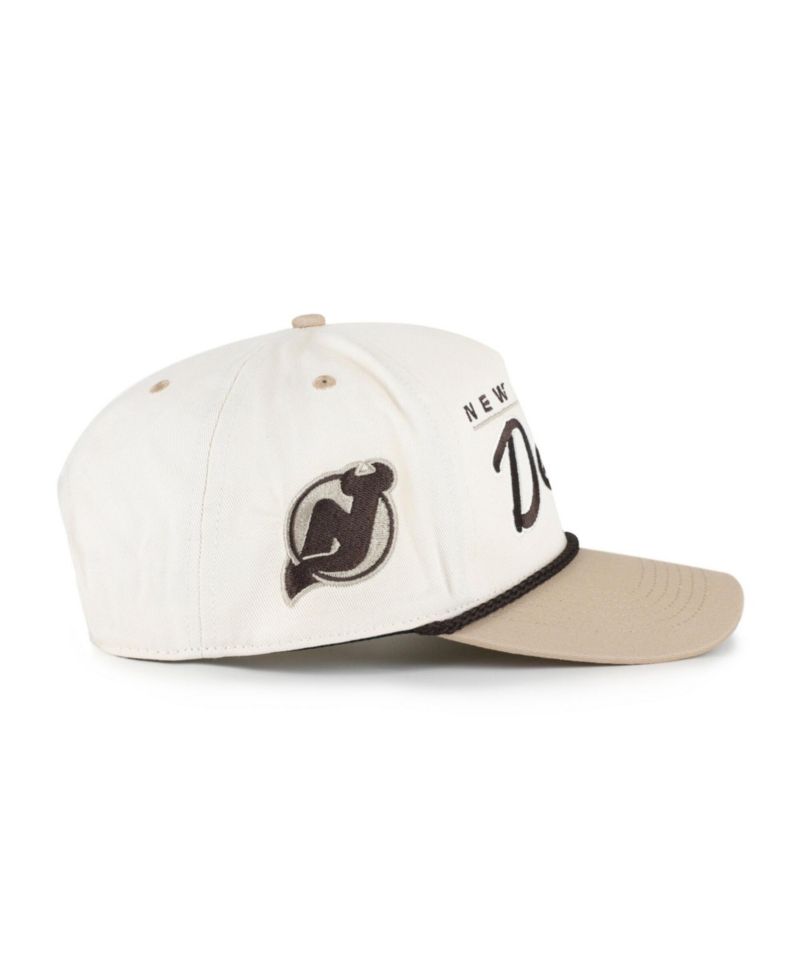 Men's '47 Natural/Tan New Jersey Devils Neutral Terrain Hitch Rope Adjustable Hat