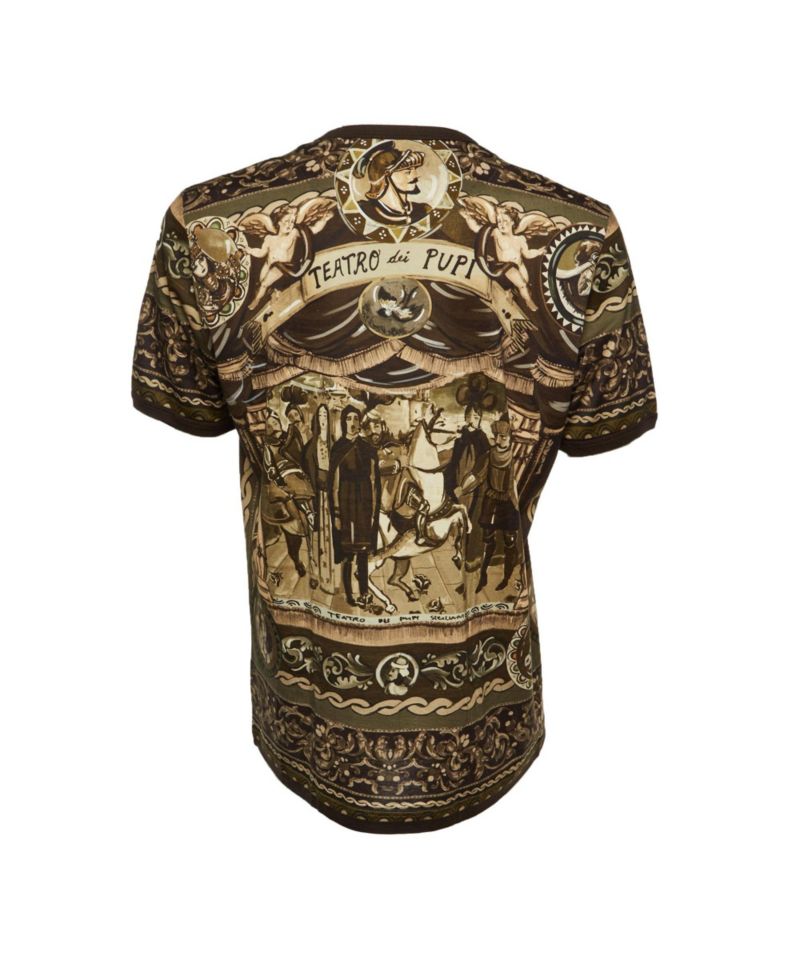 Women's Teatro Dei Pupi Cotton Graphic T-Shirt