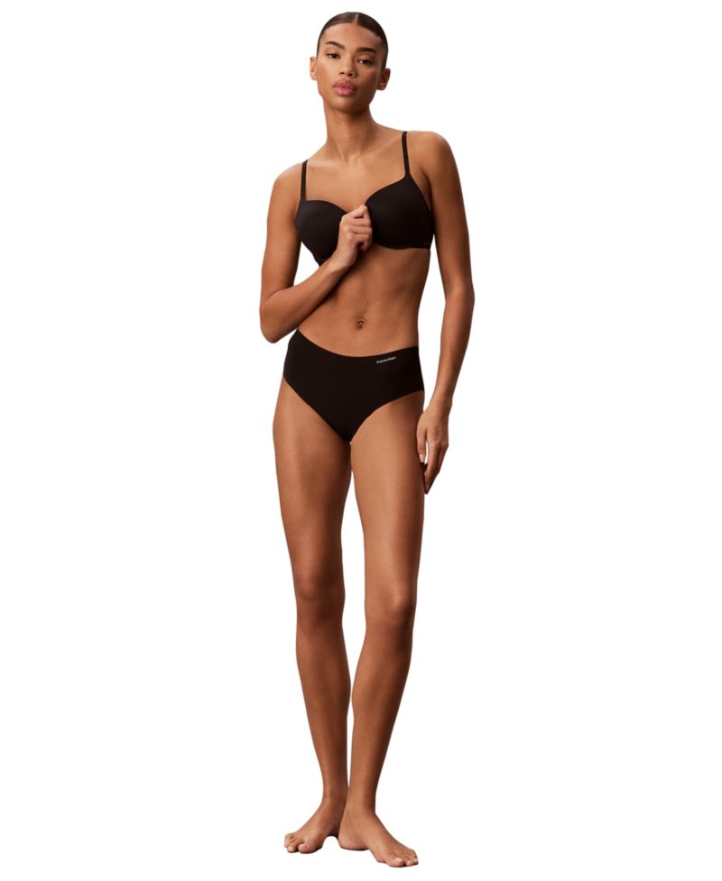 Women's Seamless Microfiber Full Coverage Hipster Panty, 3-Pack, QD5417