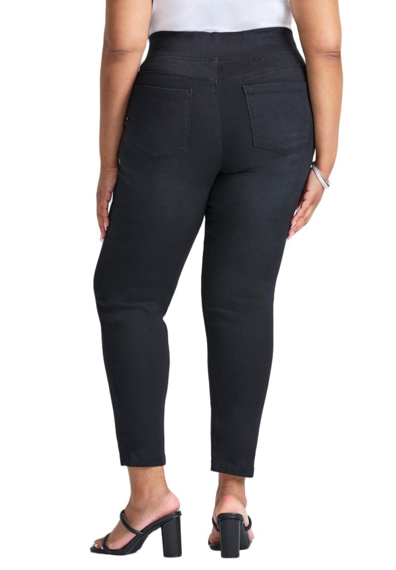 Petite Butter Denim Pull-On High Rise Women's Jean