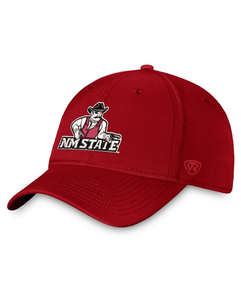 Men's Crimson New Mexico State Aggies Reflex Flex Hat