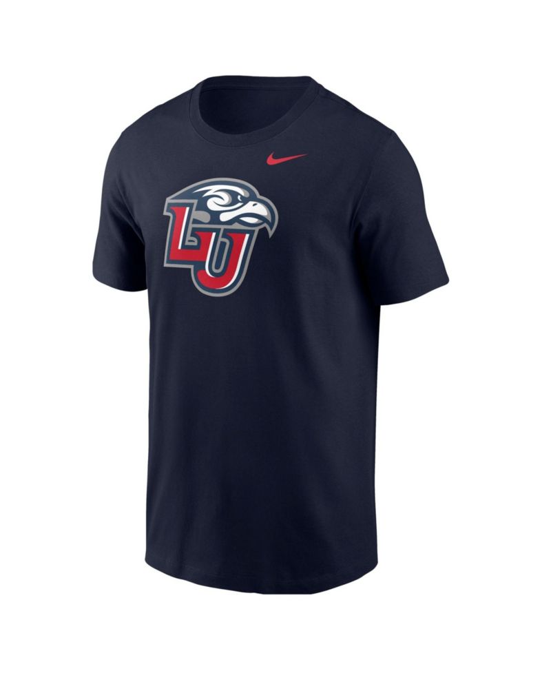 Men's Liberty Flames Primary Logo Screen Print T-Shirt