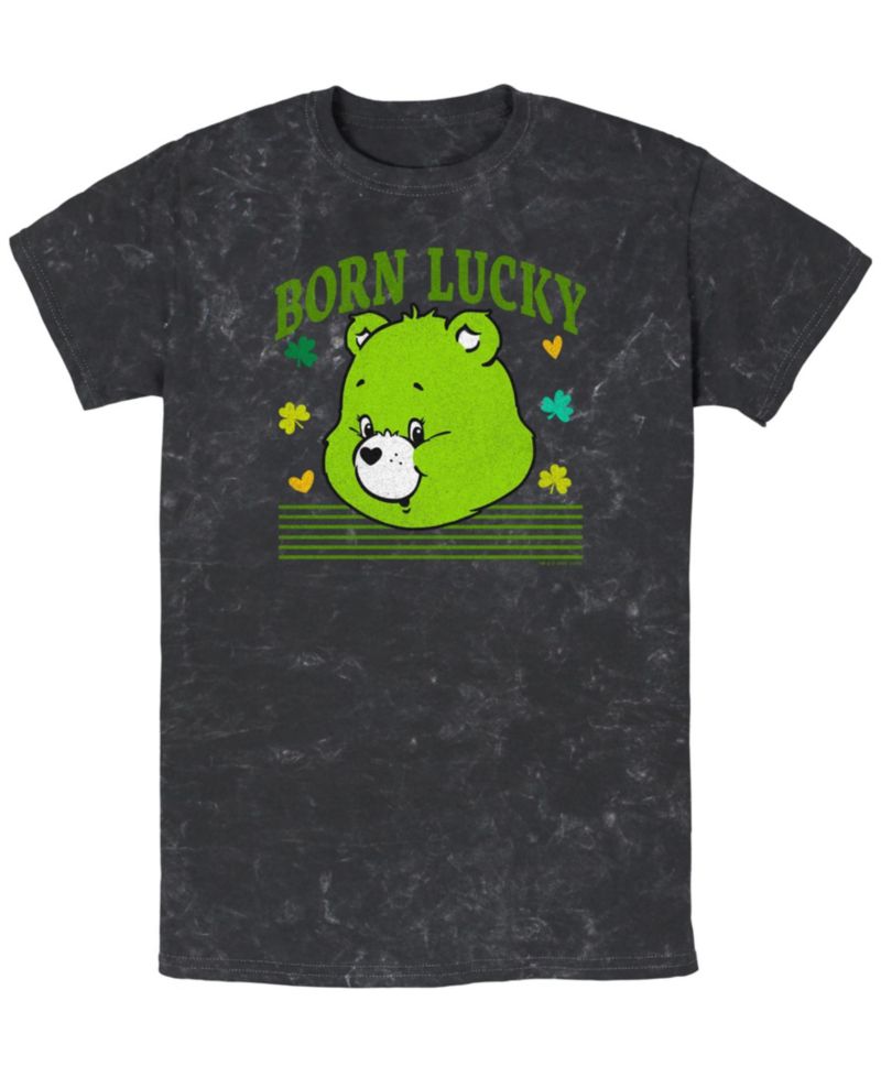 Men's Lucky Bear Head Short Sleeve T-Shirt