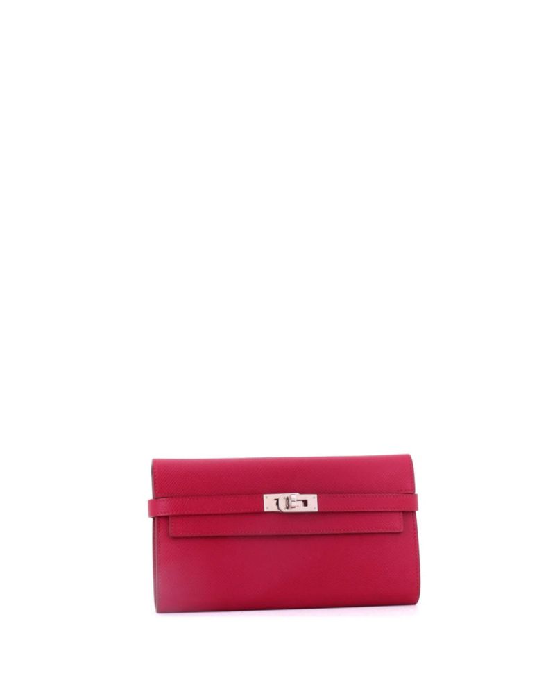 Pre-Owned Hermes Long Kelly Wallet Epsom