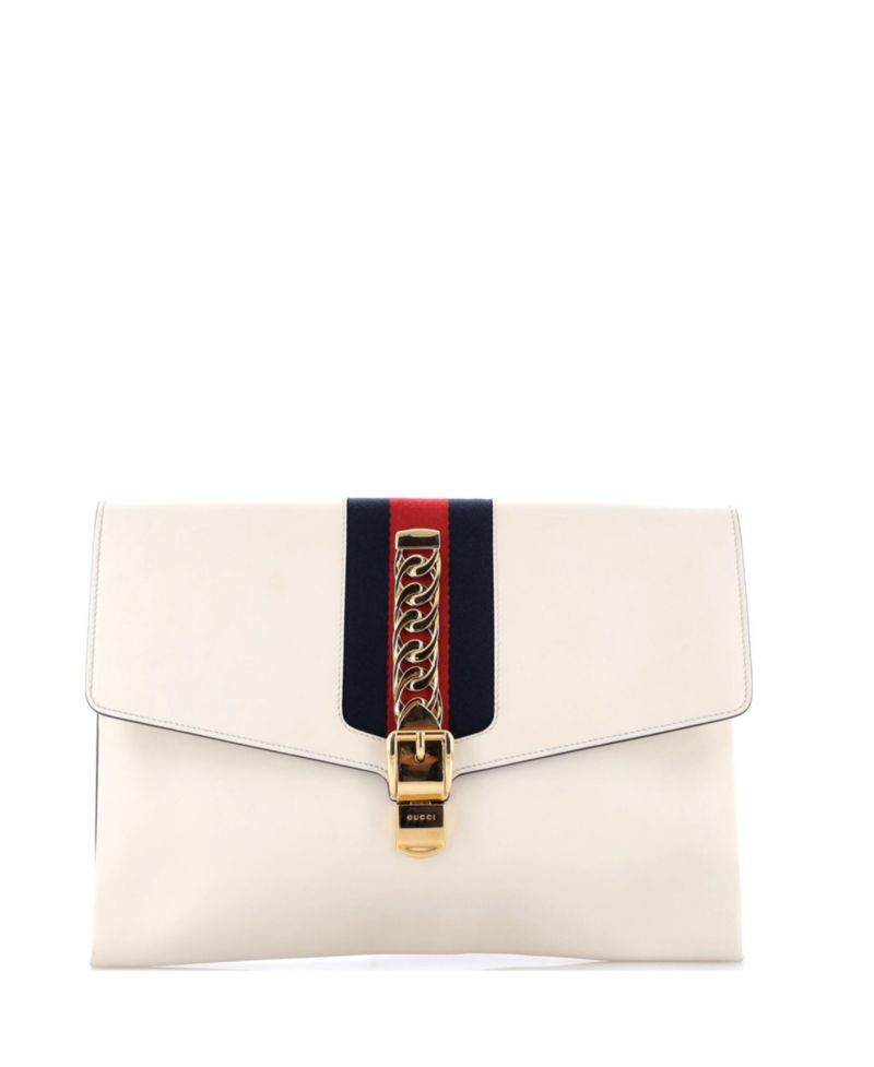 Maxi Sylvie Clutch Leather