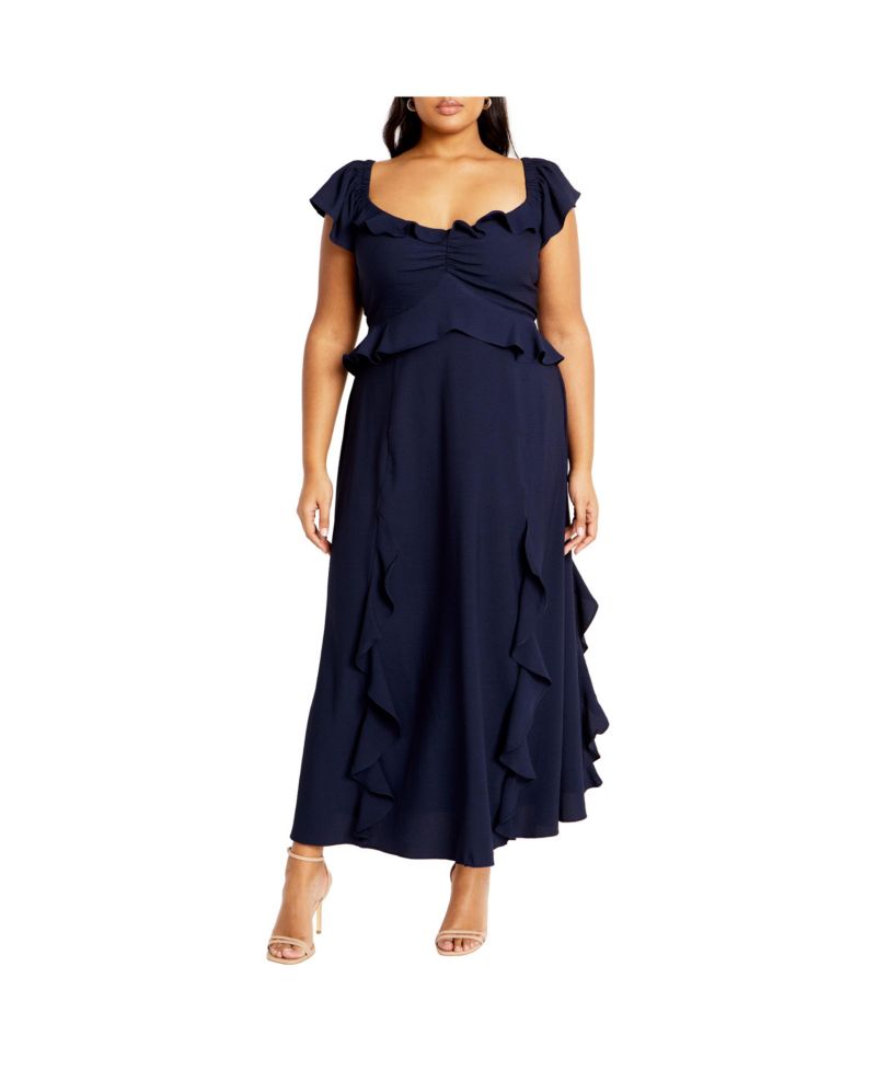 Women's Fee Frill Maxi Dress