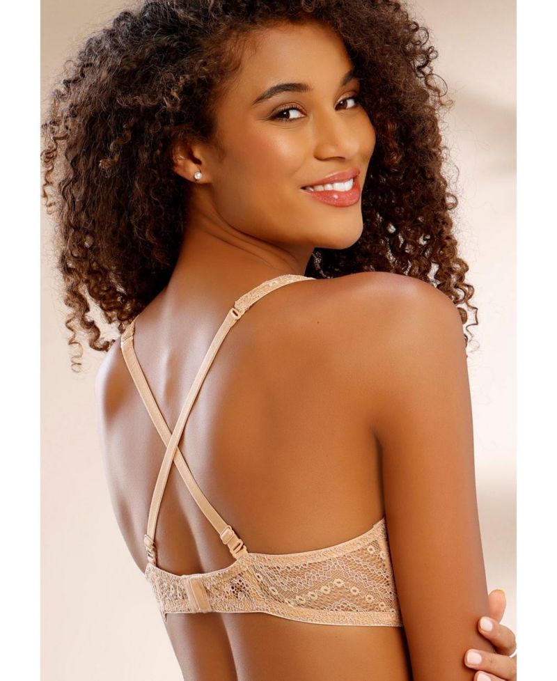 Women's Underwire Lightly Padded Plunge Bra