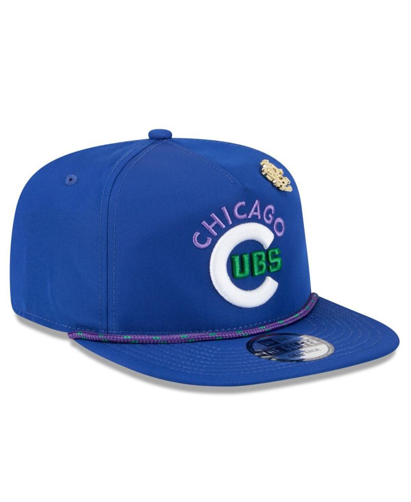 Men's Royal Chicago Cubs 2025 Big League Chew Golfer Snapback Hat