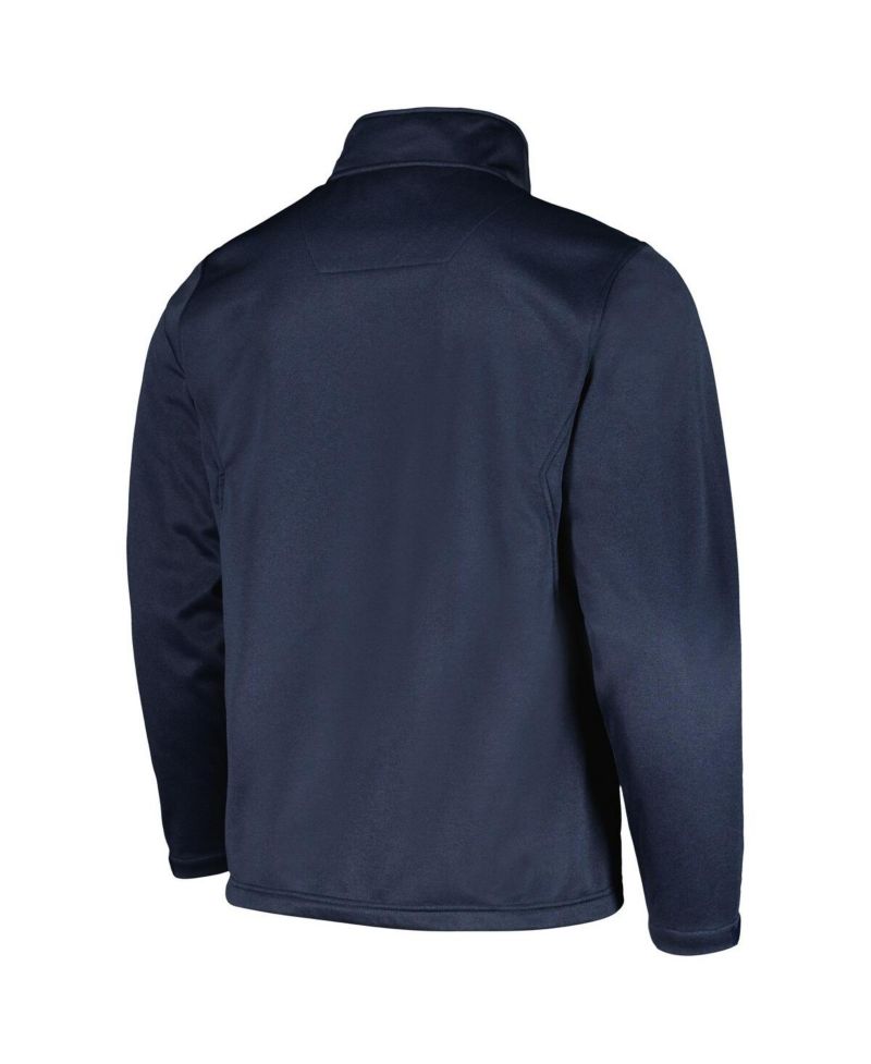 Men's Heather Navy Milwaukee Brewers Explorer Full-Zip Jacket