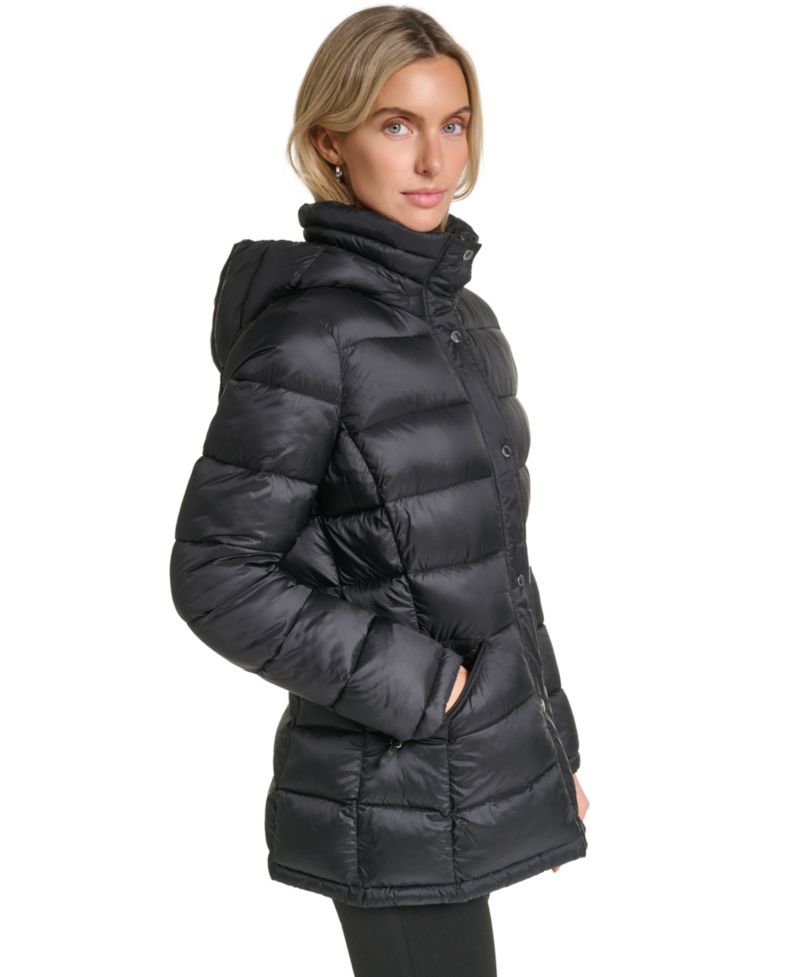 Women's Packable Hooded Puffer Coat