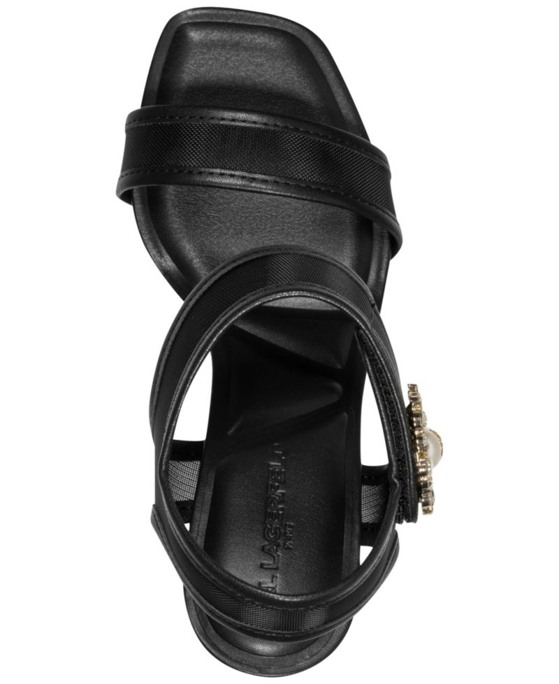 Women's Celida Mesh Ankle Strap Dress Sandals