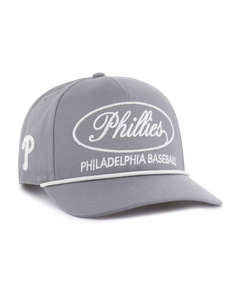 Men's Gray Philadelphia Phillies Foundational Hitch Adjustable Hat