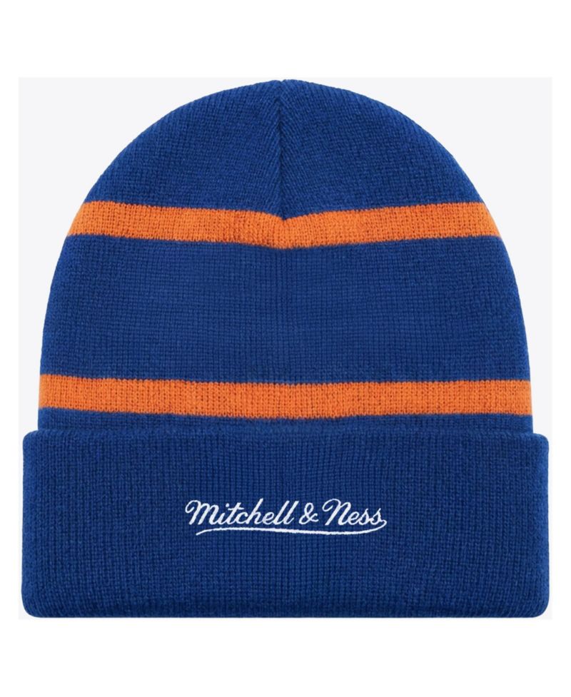 Men's Blue New York Knicks Head Coach Cuffed Knit Hat