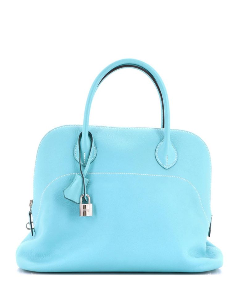Pre-Owned Hermes 35 Bolide Relax Bag Epsom