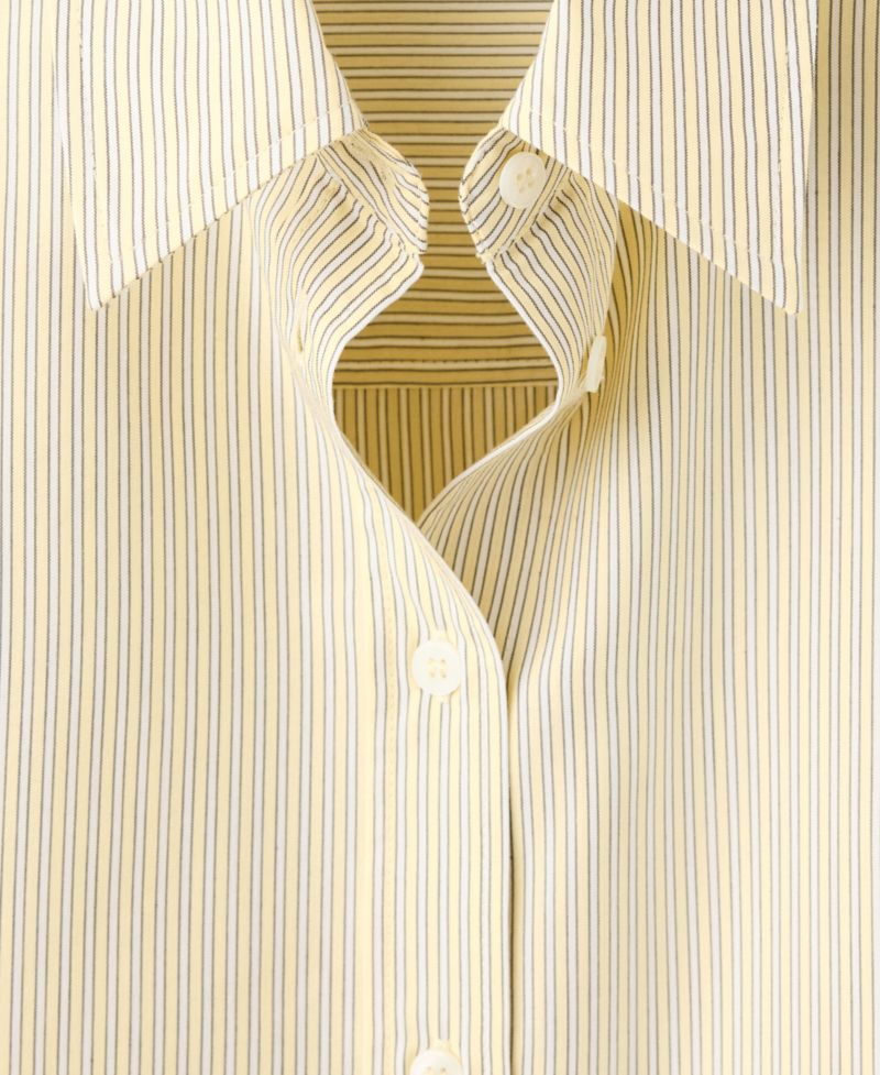 Women's Striped Poplin Shirt