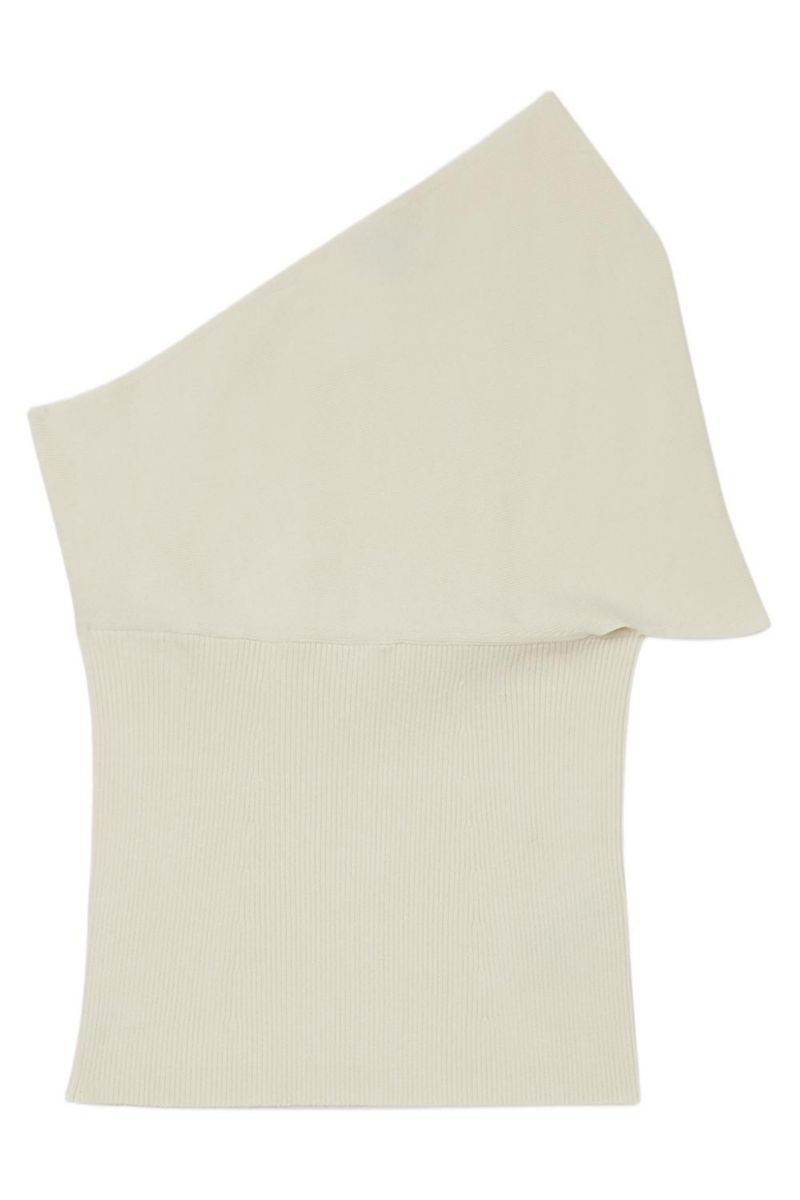 Women's Knitted One Shoulder Top