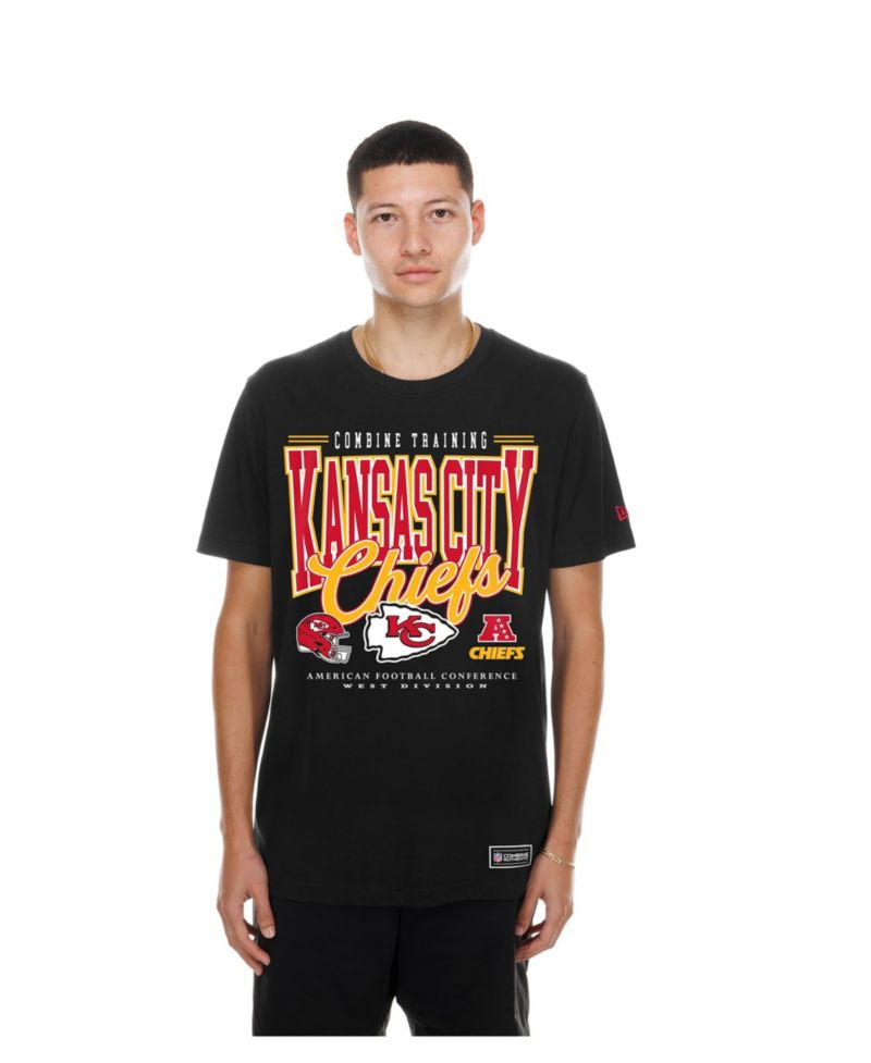 Men's Kansas City Chiefs Combine Graphic Crewneck T-Shirt