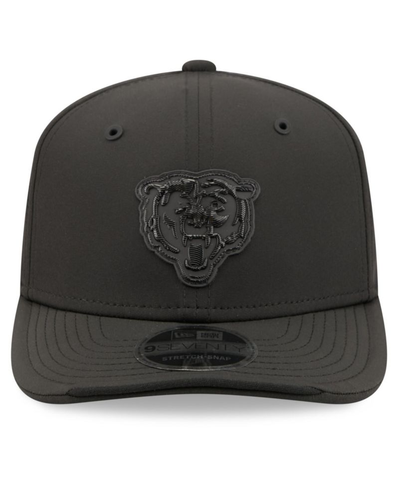 Men's Black Chicago Bears 2026 Sideline 9SEVENTY Adjustable Hat